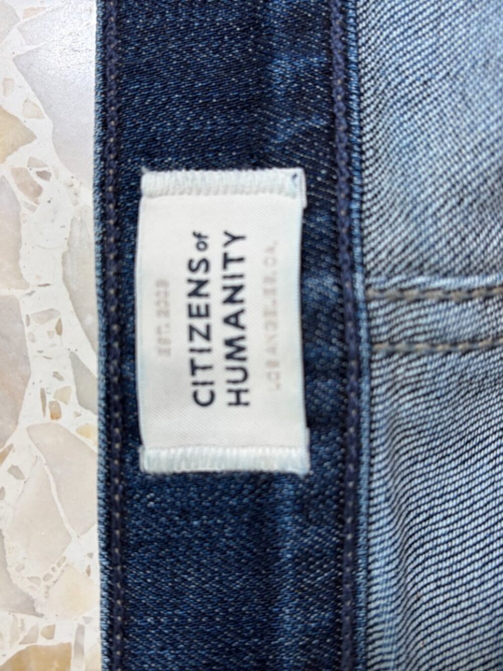 CITIZENS OF HUMANITY Emerson Jean in Dark Blue Wash Size 30 - Picture 3 of 6